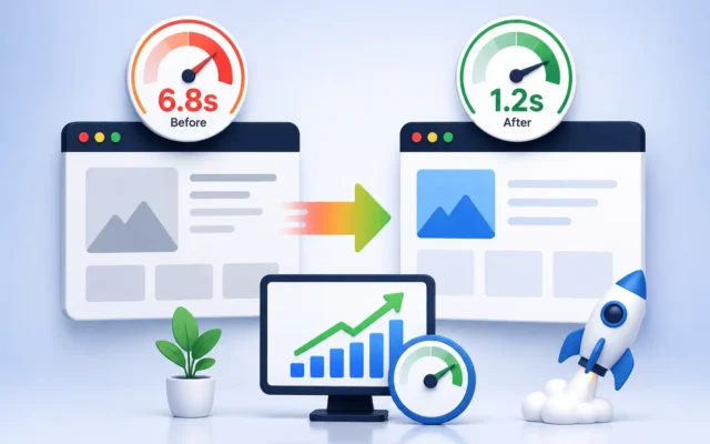 How I Reduced Website Load Time from 6.8s to 1.2s